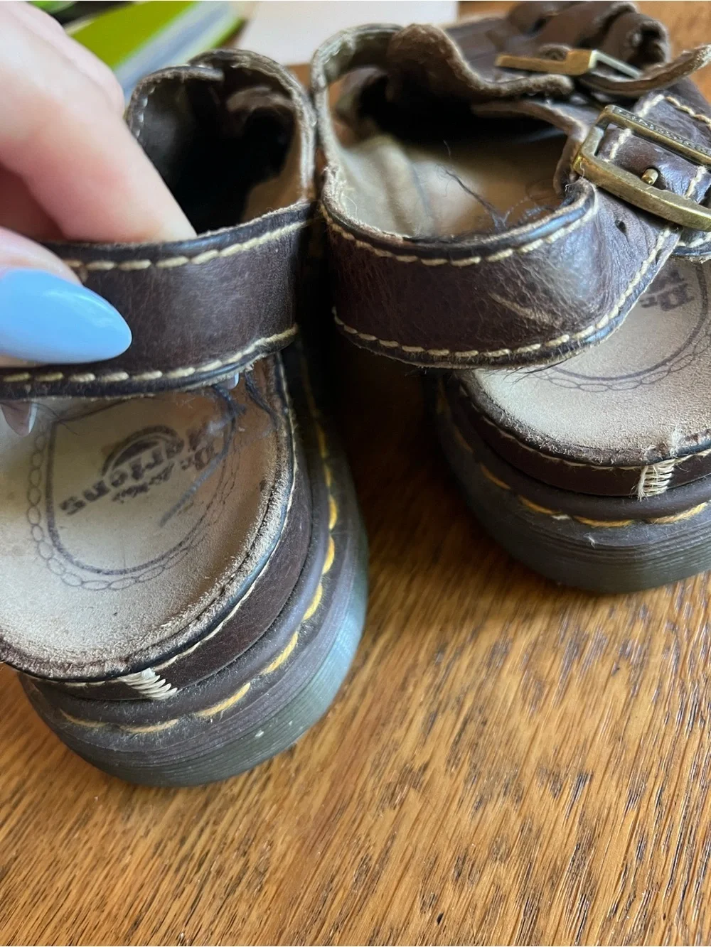 Dr. Martens woven leather